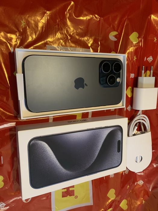 15 Pro 128 gb blue titanium