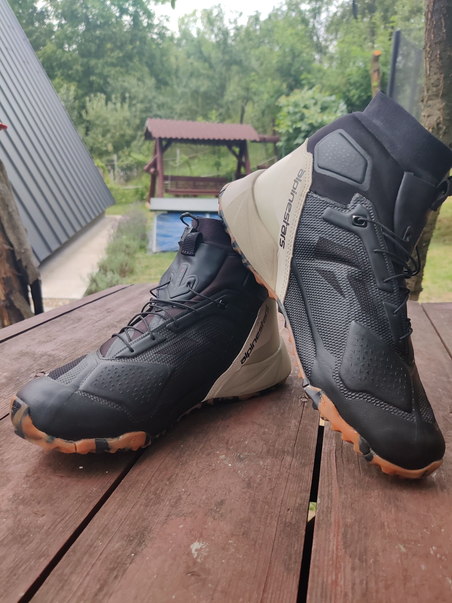 Ghete moto Alpinestars CR 1