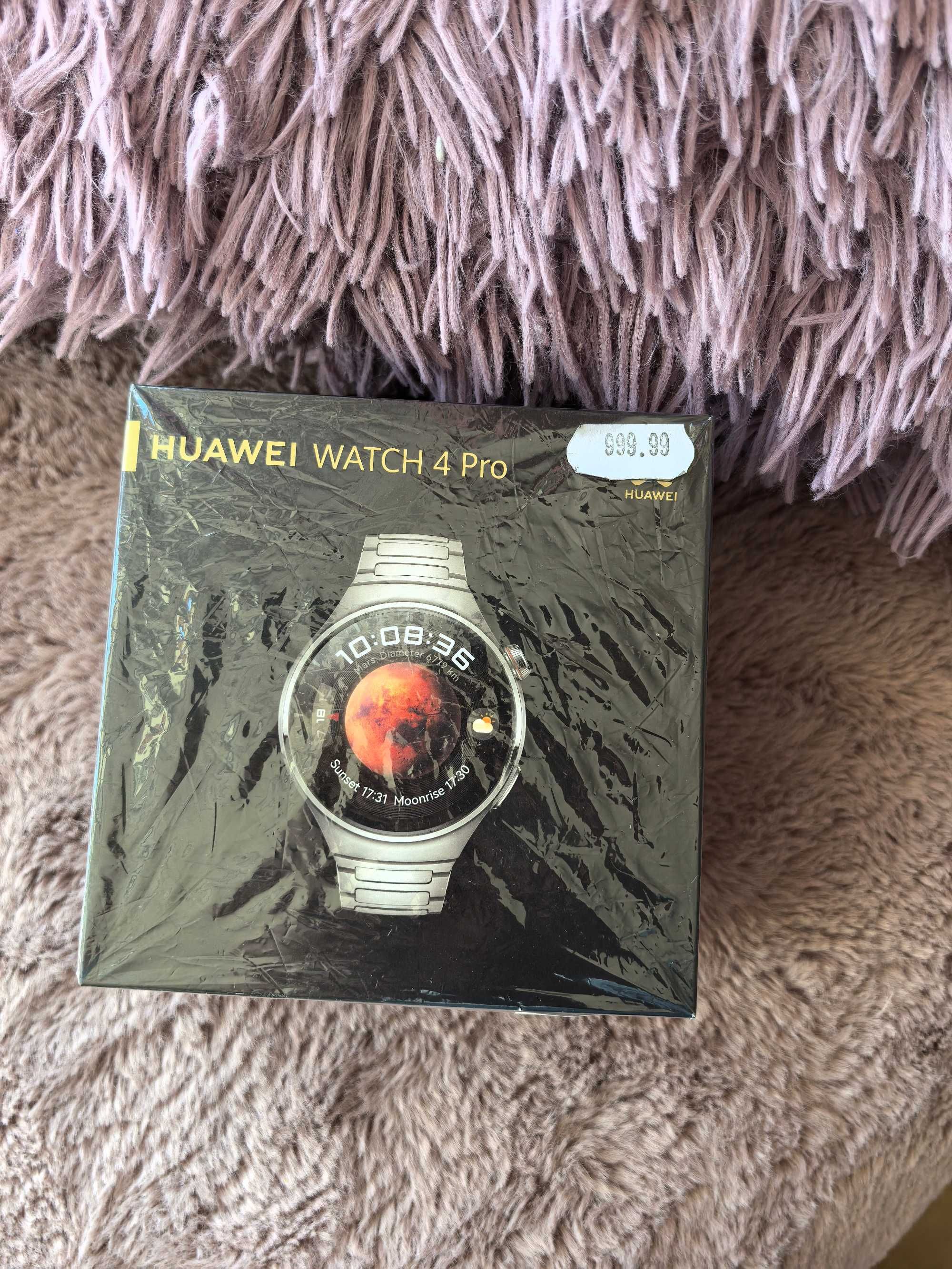 Безупречен чисто нов, Huawei Watch 4 Pro, гаранция до 2027 г.