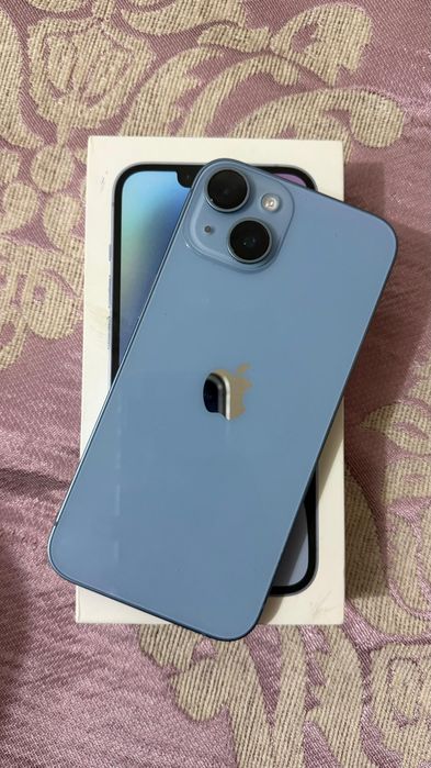 Айфон 14 128гб голубой