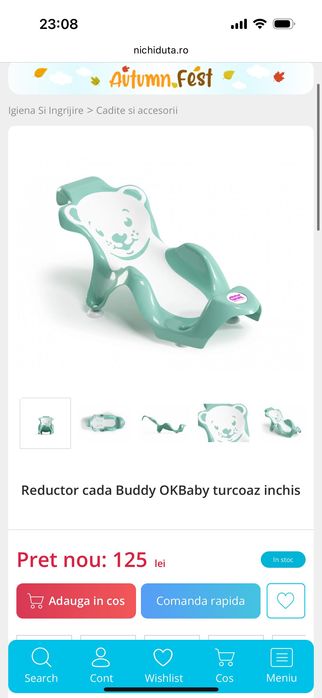 Reductor cadă bebelusi