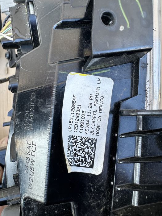 Led stânga bară față jeep wrangler.cod:55112885.af.