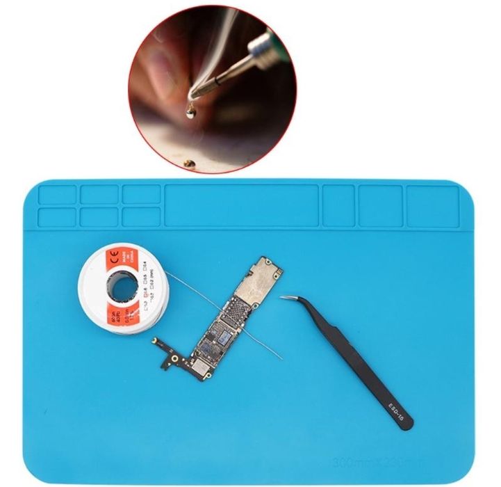 Covoraș silicon pentru lucrări de lipire cu letcon și alte reparații