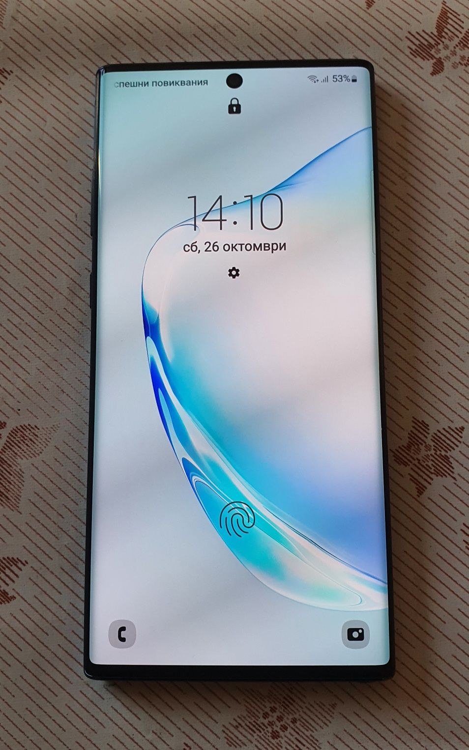 Като нов Samsung Note 10 Plus Duos 256 GB 12 GB Ram 6.8 инча