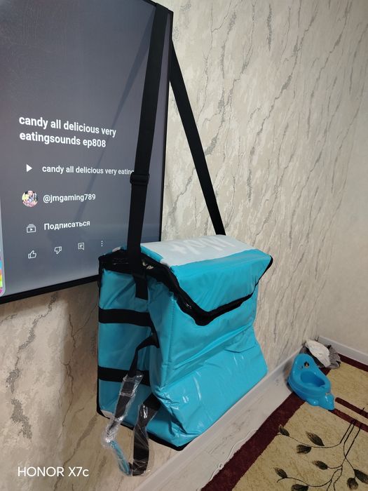 Термосумка для доставки еды новый