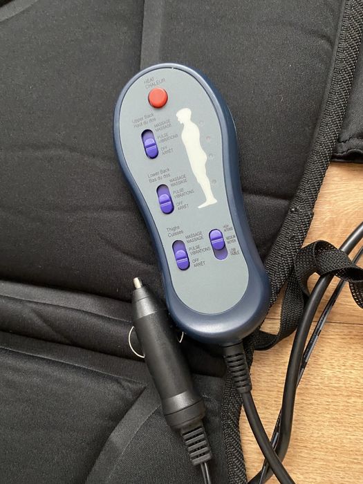 Perna auto cu functie de masaj si incalzire