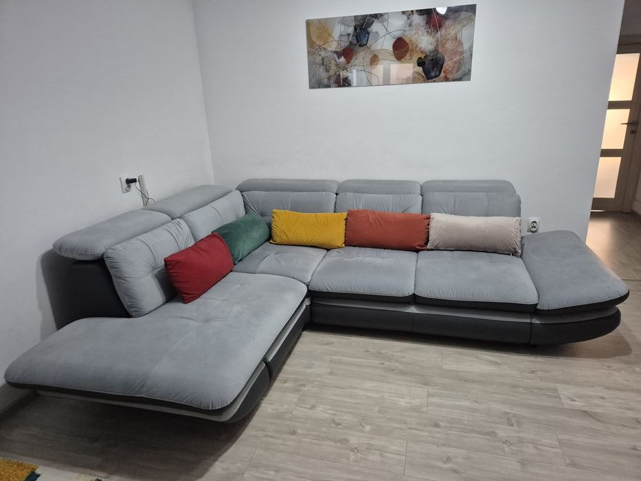 Coltar extensibil stânga STRATUS  dimensiuni  295/234 cm