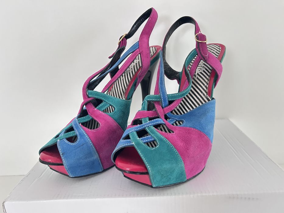 Sandale dama 39 multicolor