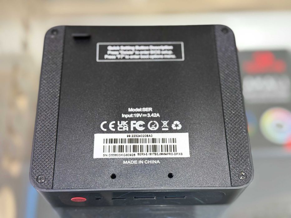 MiNi PC Beeling 5 PRO AMD Ryzen 5-5560U озу16гб 128+256 ssd