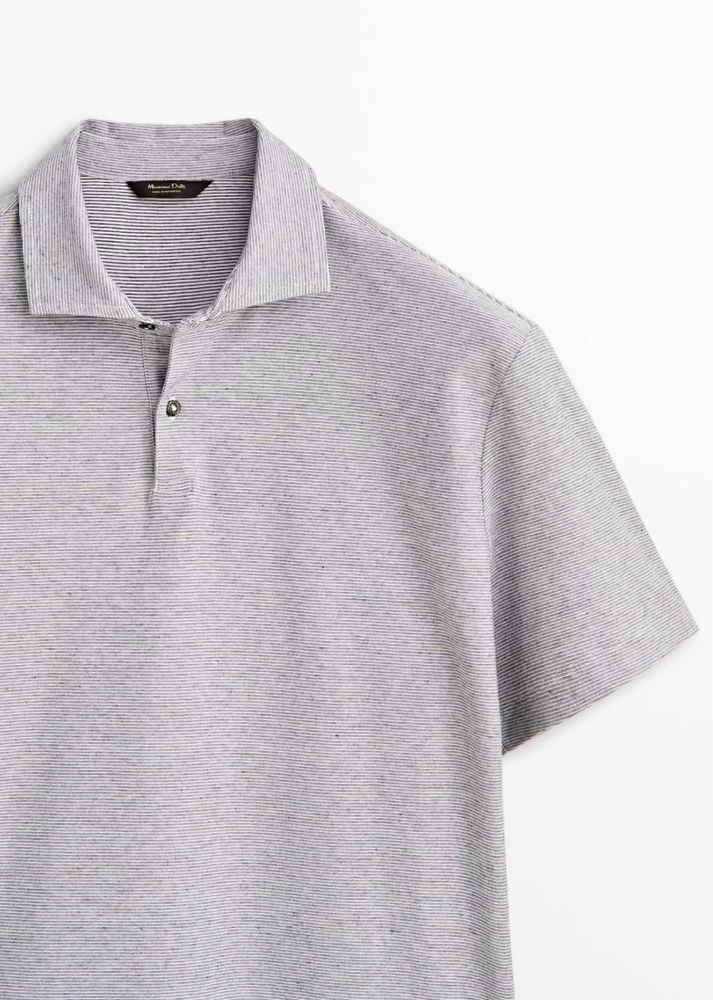 Tricou polo Massimo Dutti