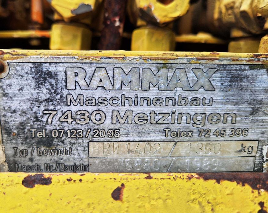 cilindru compactor Rammax 1402