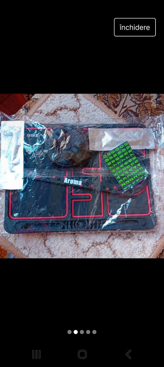 Suport pt telefon și accesorii antiderapant