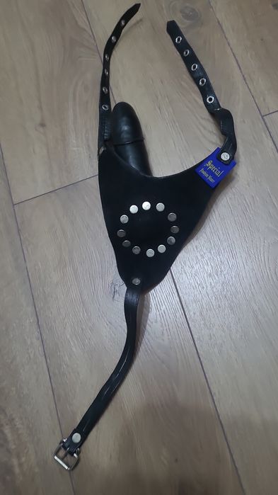 strap on piele naturala fetish bdsm domina