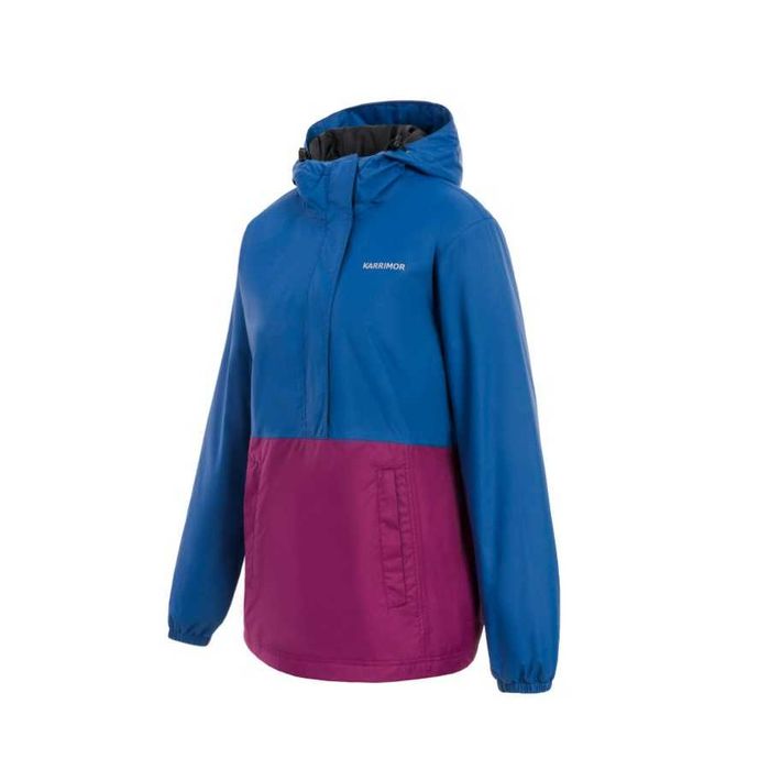 Дамско яке за туризъм Karrimor Half Zipper Woven Padded