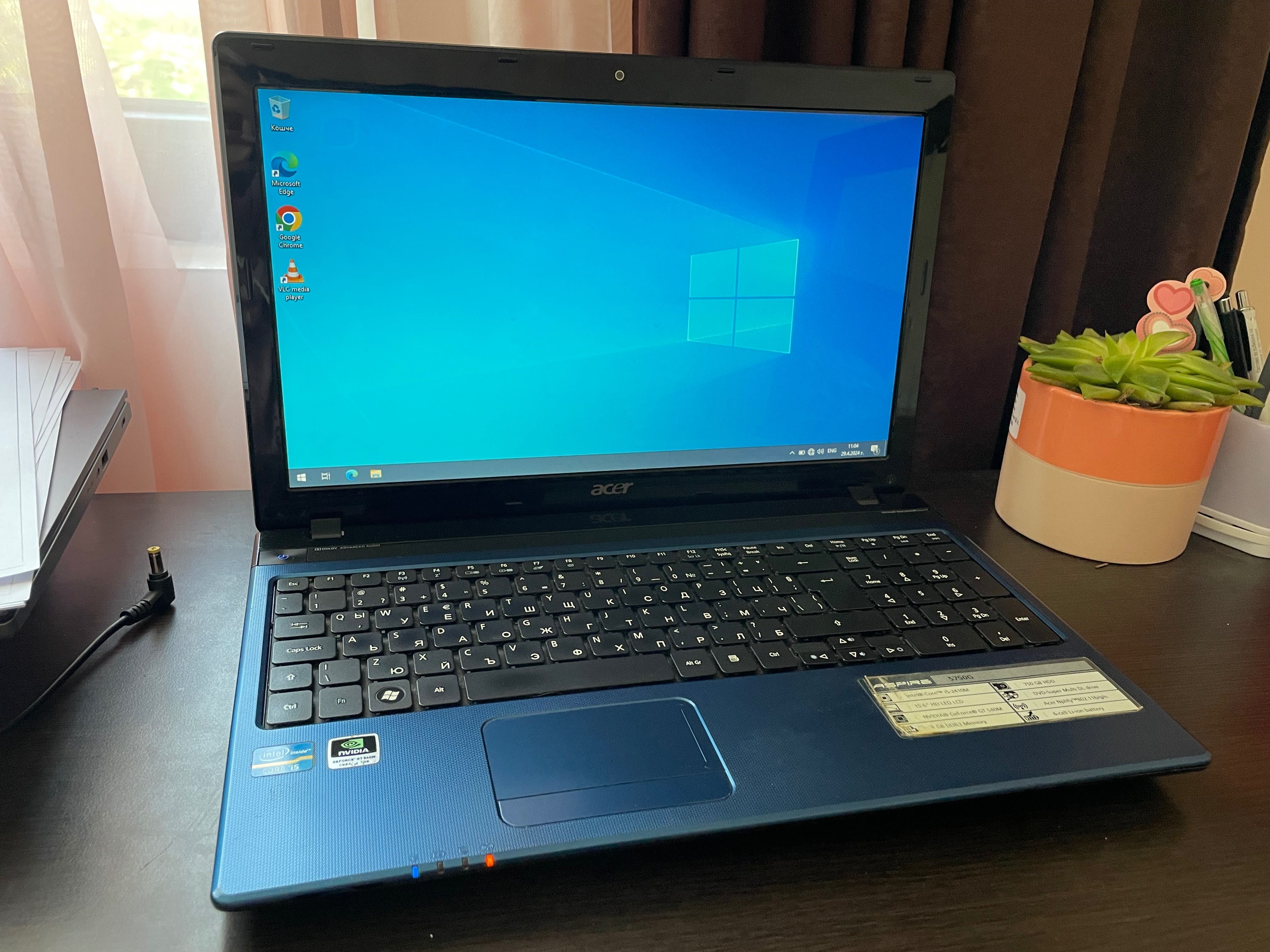 Лаптоп Acer Aspire 5750G