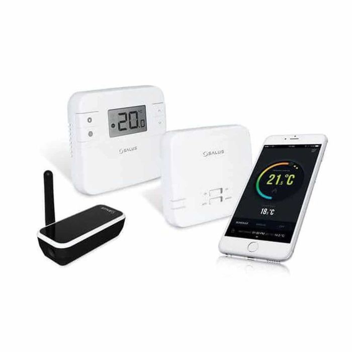 Termostat ambiental Salus RT310i wireless control internet smartphone