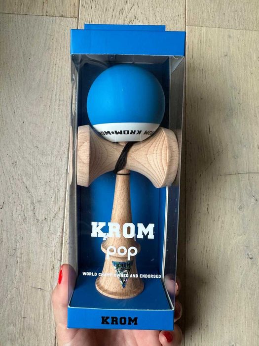 Kendama KROM POP Rubber Dark Blue