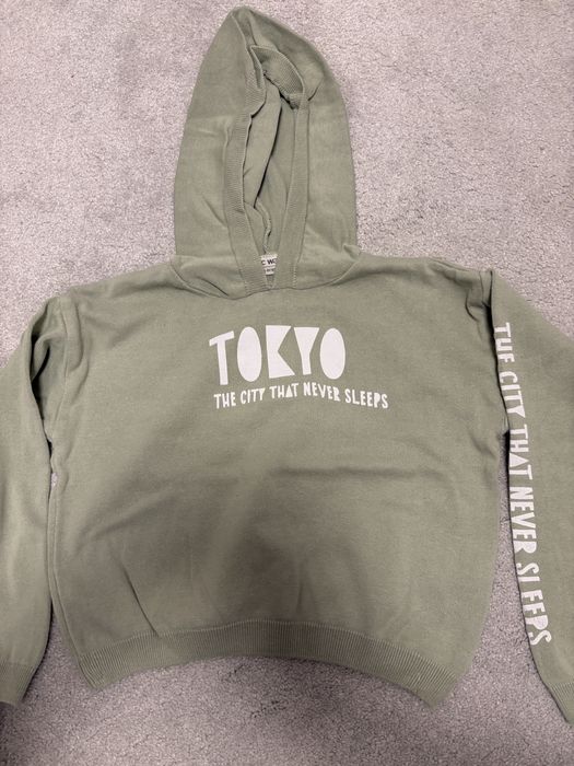 Блузи и златисто зимно ватирано яке 134