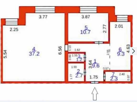 До конца декабря.Продам 2/3-комнатную квартиру на Юго-Востоке. 73метра