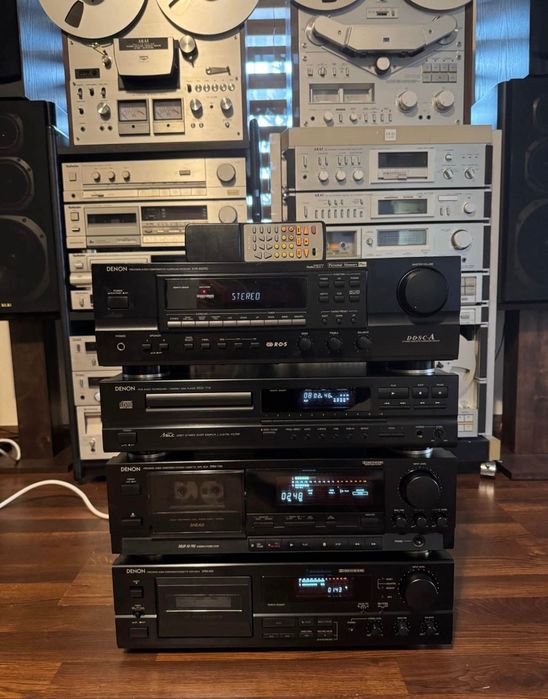 Muzica Denon linie amp cd deck 3 capete deck autorevers