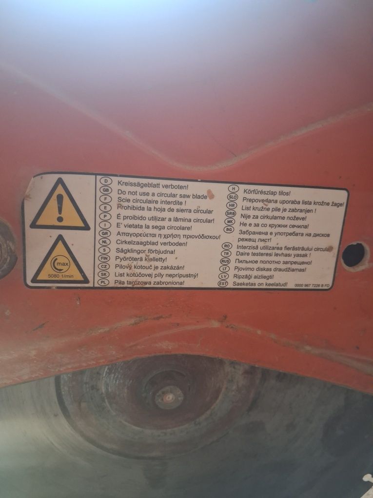 STIHL Binzaris beton pilitka asvatlarni kesadi
