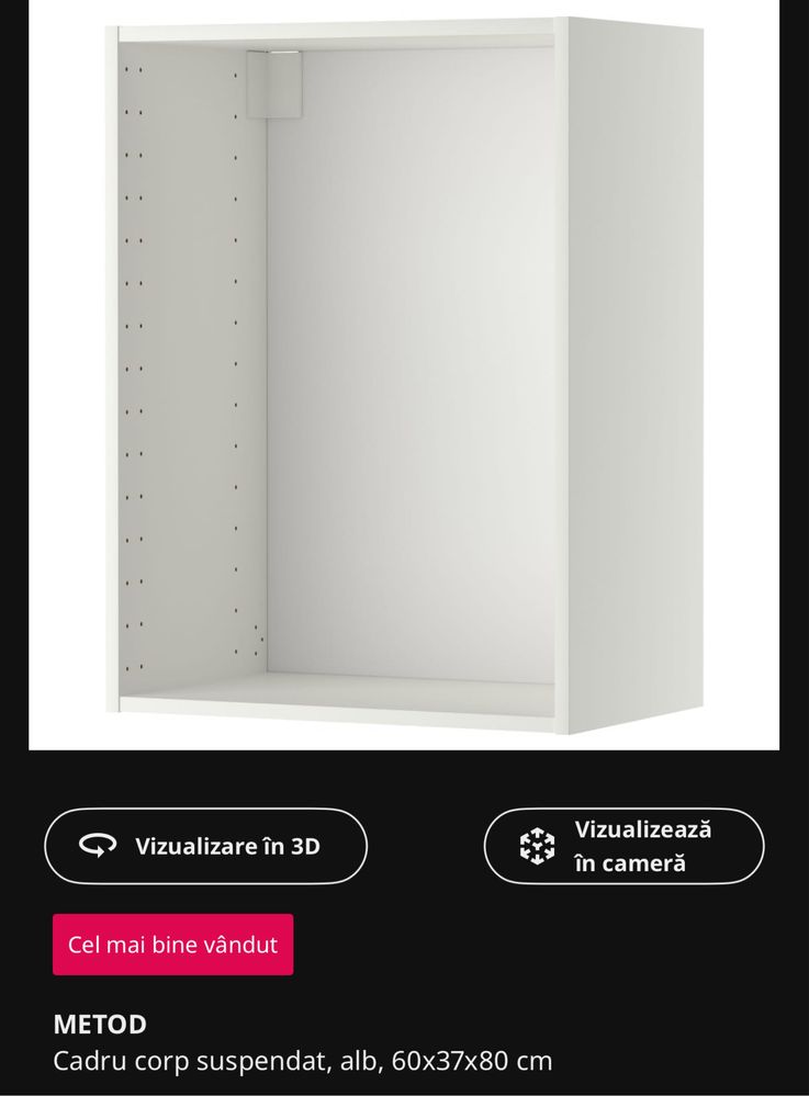 Dulap Ikea hol/baie/bucatarie/living