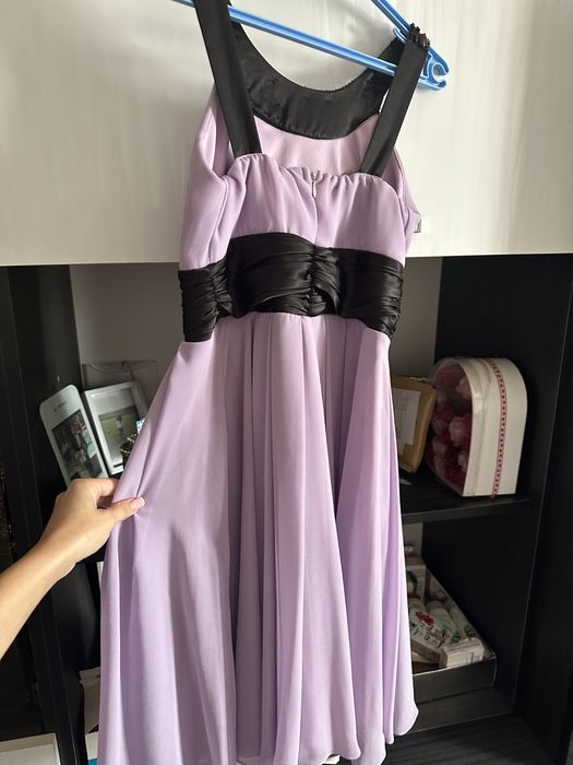 Rochie lila eleganta
