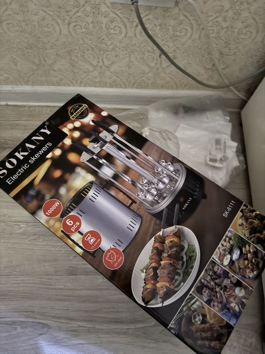 Продам шашлычницу новая