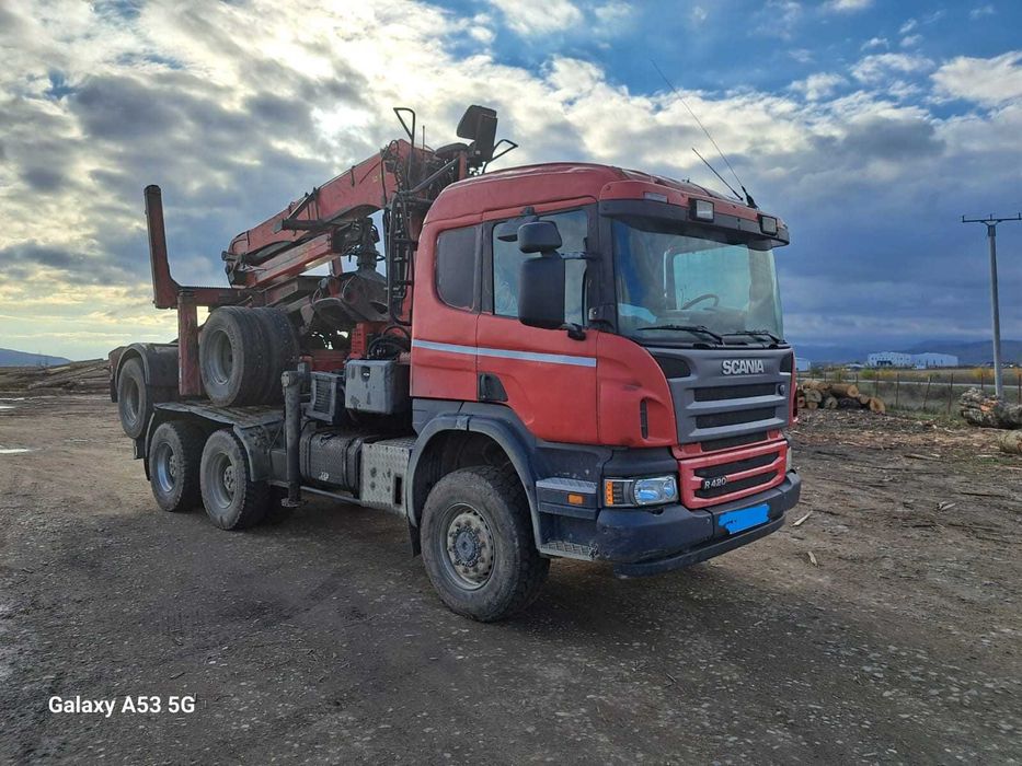 Scania 6x6 forestier