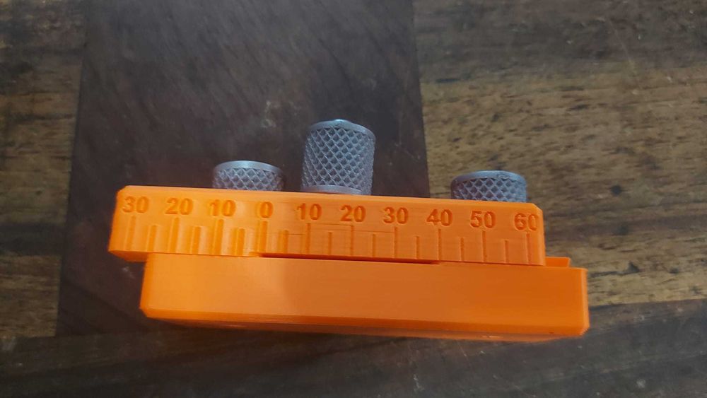 Sablon mobila reglarea distantelor pentru rigle gradate metalice v.2.0