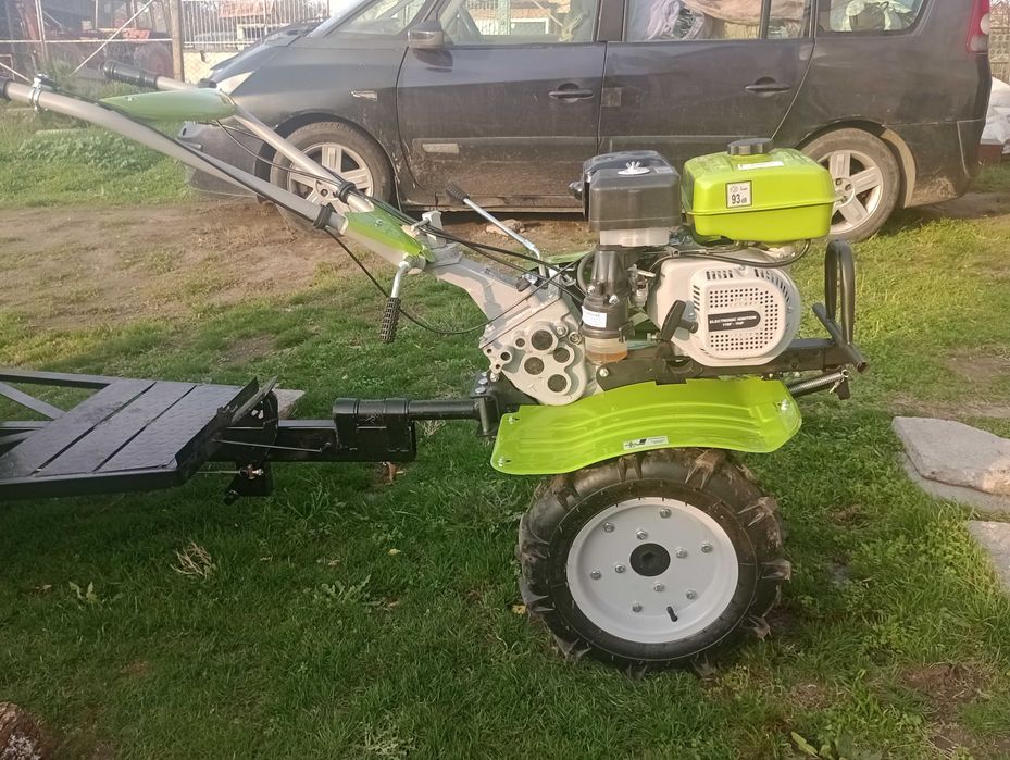 Нова мотофреза герденя мега гд17 6 скорости и ремарке