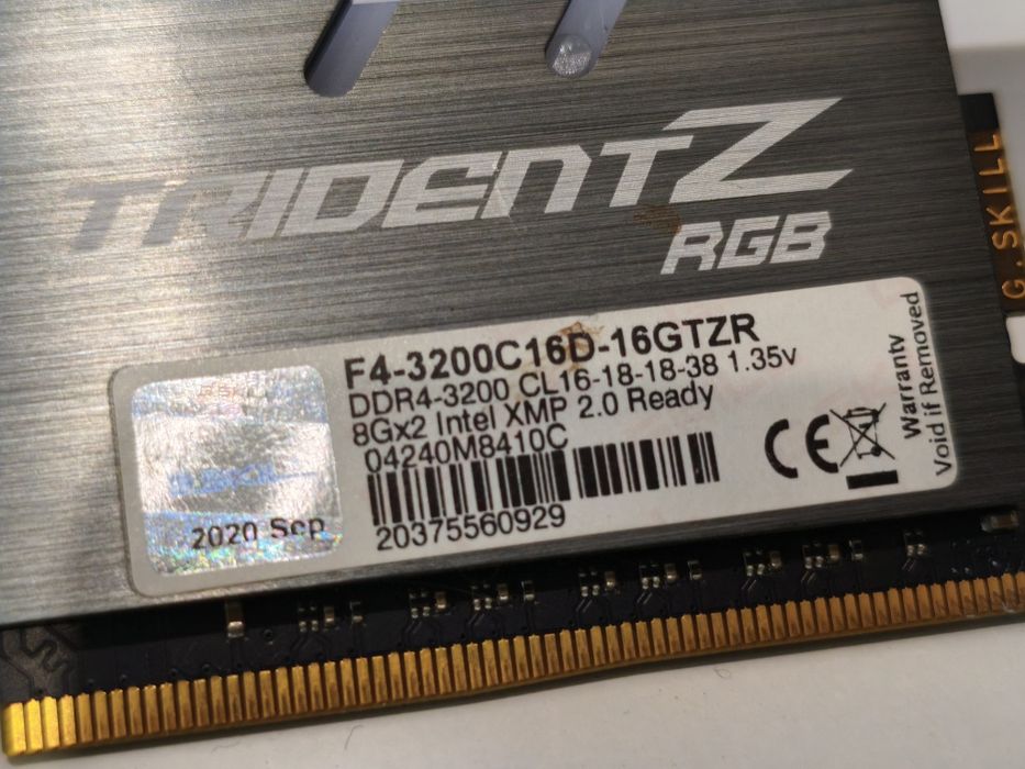 GSkill TridentZ DDR4 8Gb 3200Mhz