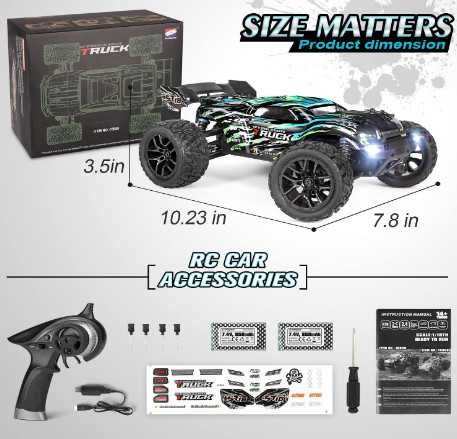Радиоуправляема кола HAIBOXING, 4WD 1:18 RC кола