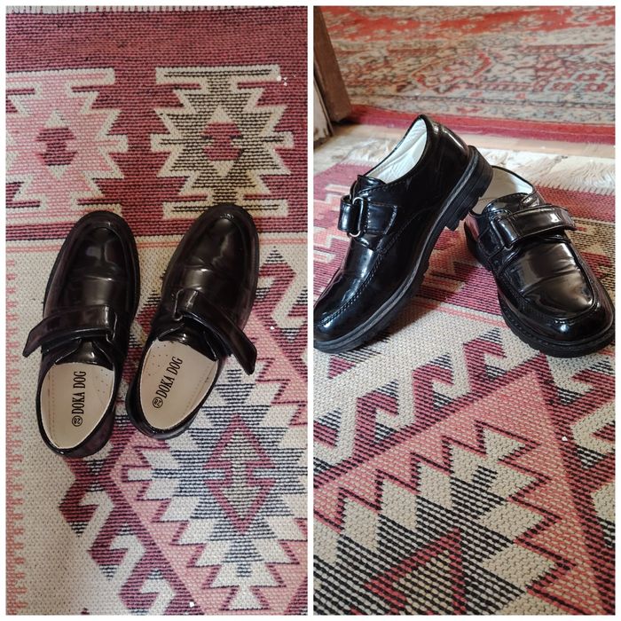 Туфли надевали 1 раз на 8 марта и он нам малы.