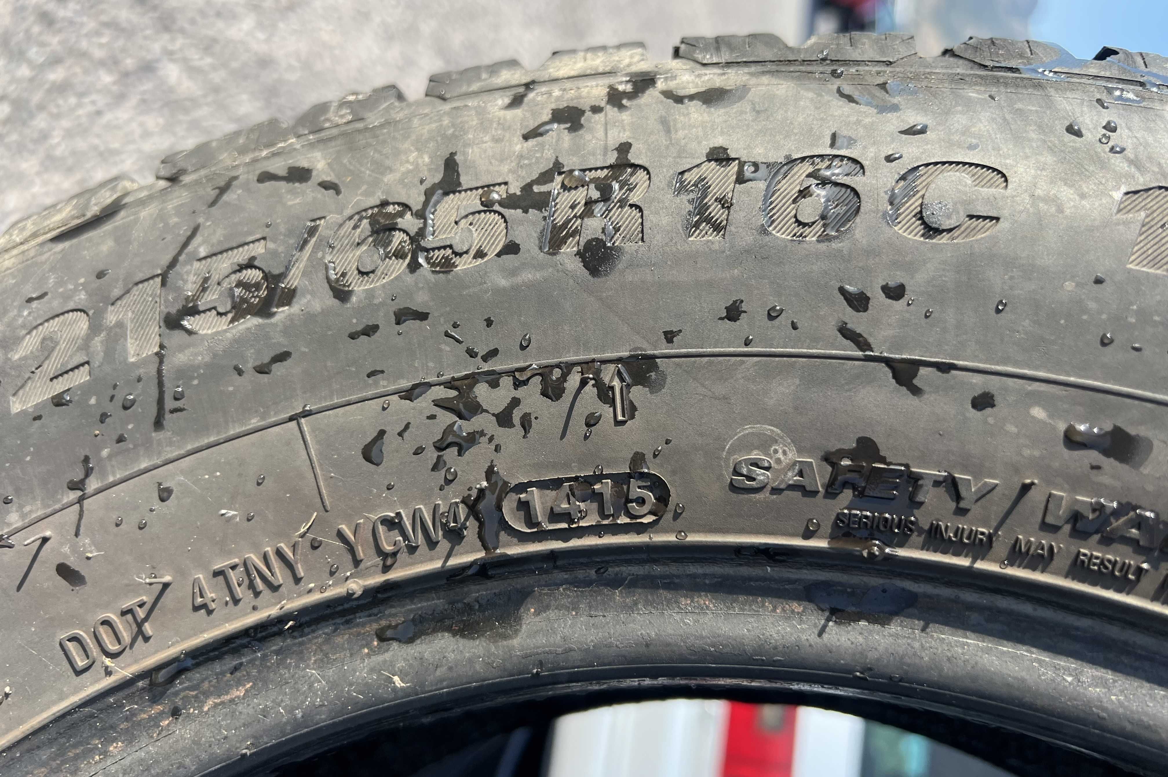 4бр.зимни гуми за Бус KUMHO 215/65/16C M+S