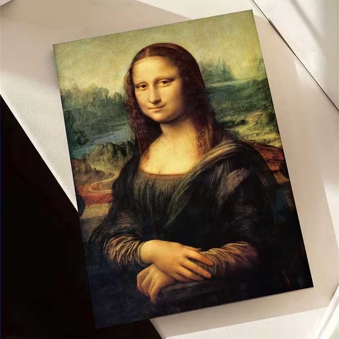 Tablou + Rama Canvas Mona Lisa – 30x41cm decor living/dormitor/birou