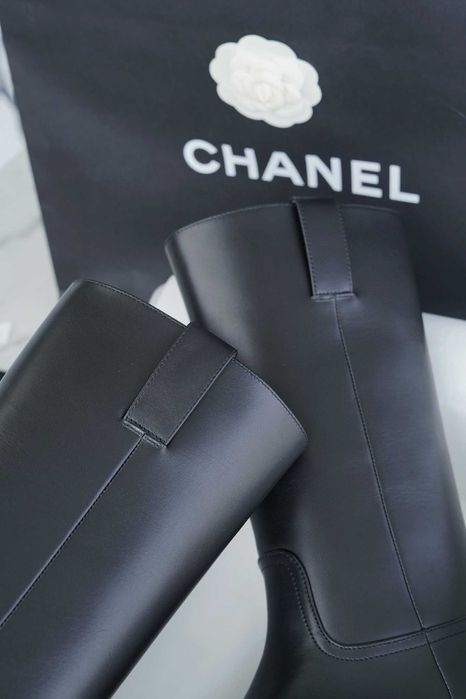 Cizme Chanel 100% piele naturala premium prezentare completa