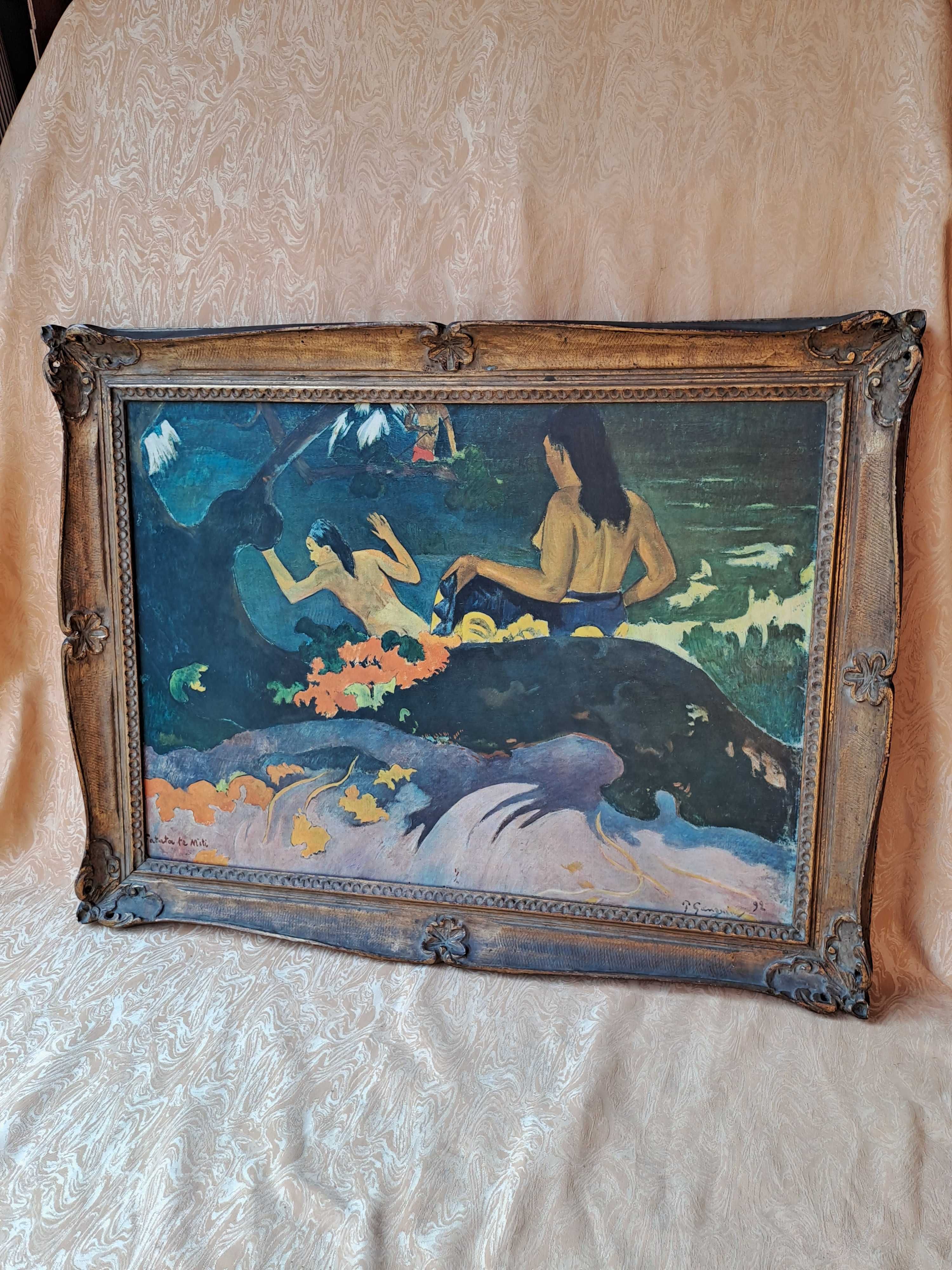 tablou pictura in ulei Paul Gauguin 92/71 cm