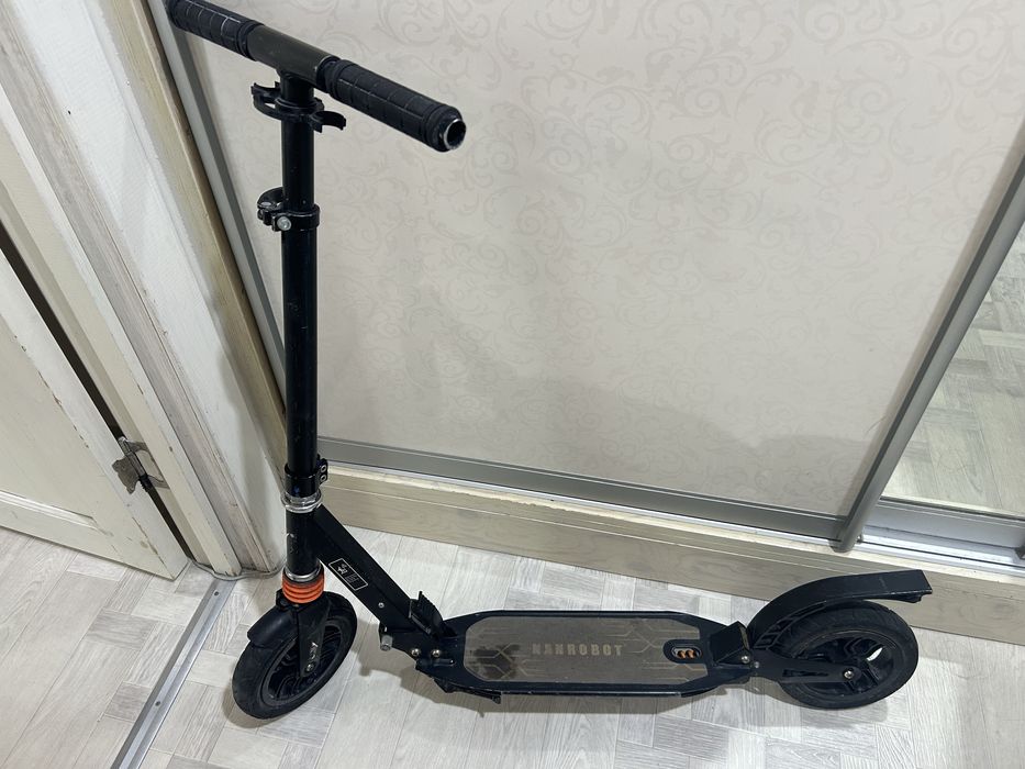 обычный самокат + маленький самокат