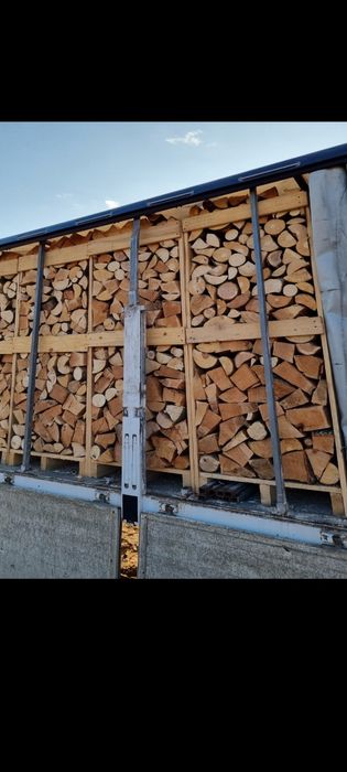 Lemne de foc taiate sparte paletizate