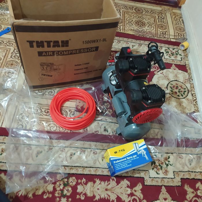 Компрессор 9 литрлик Янги ками бор