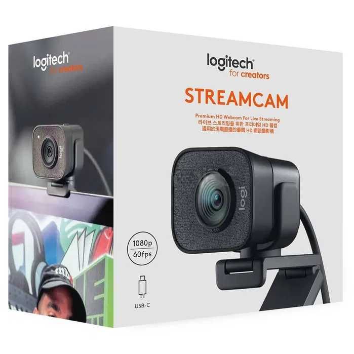 Logitech StreamCam — веб-камера для создателей контента. Есть доставка