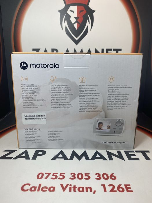 ZAP AMANET VITAN - Motorola VM482ANXL - Aparat supraveghere bebelus