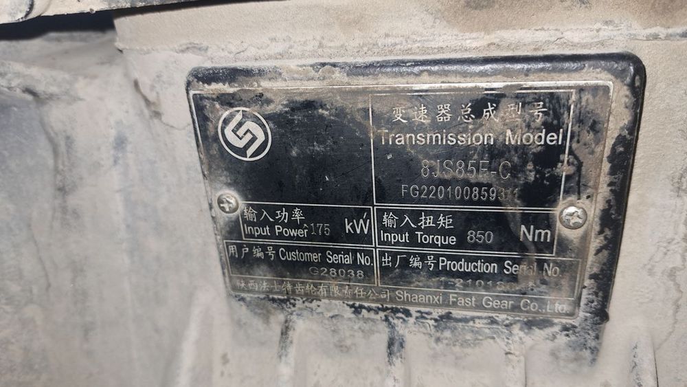 Howo sinoturk 10 tonalik karobka rabochi bor aybi yuq zapchast yangi