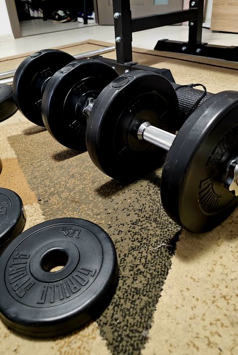 Set Greutăți+bancă