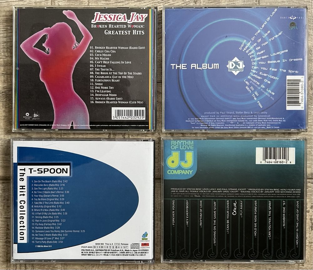 Cd-uri copii 1:1 cu originalele muzica Eurodance anii 90