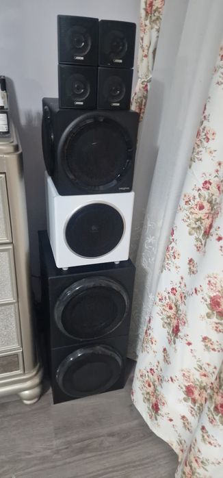 Subwoofer Logitech z906,creative,canton