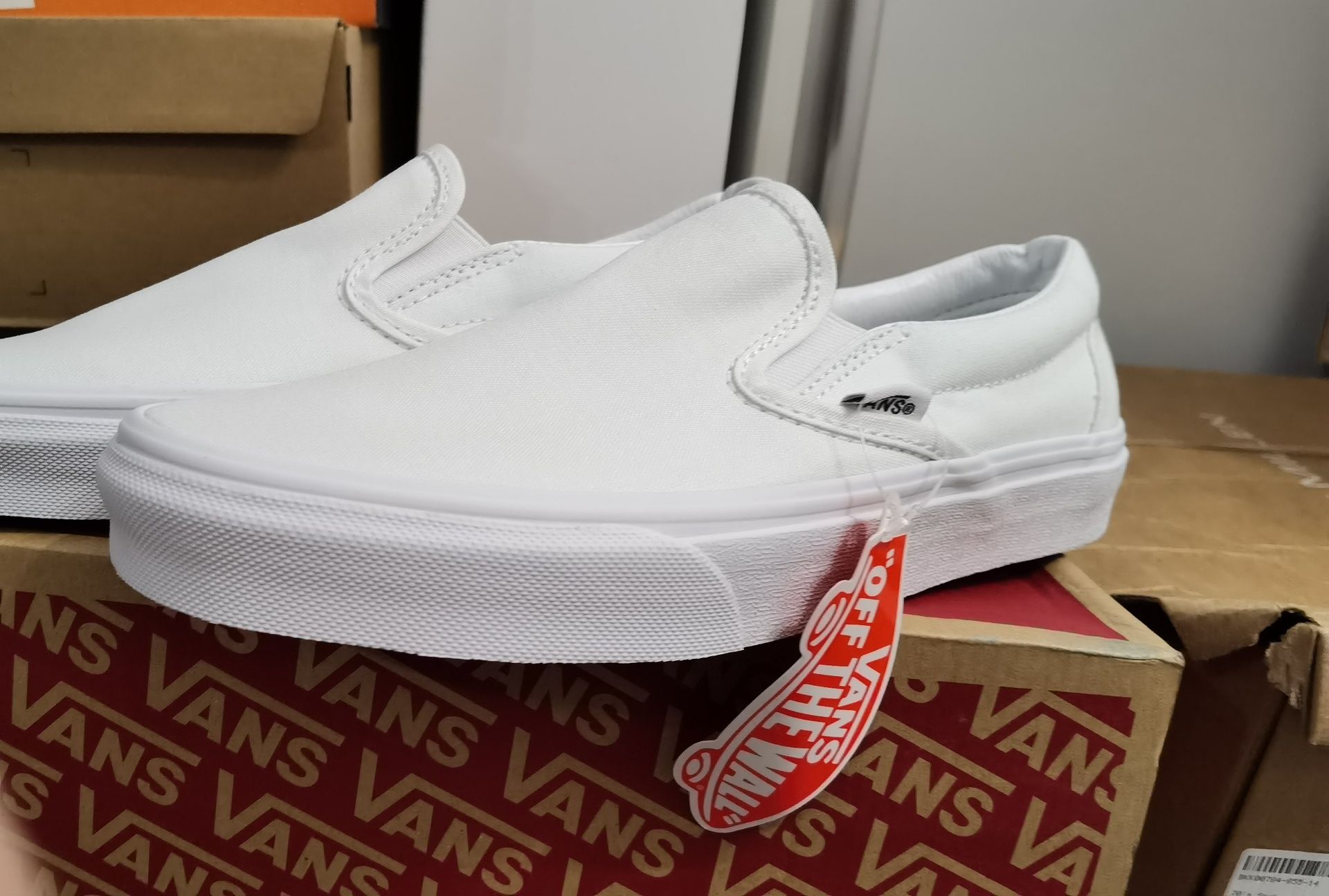 Teniși vans albi  39.