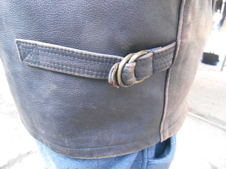 Мужской Куртка  Кожа.Меха Натурал.100%. Раз-52..Б/у