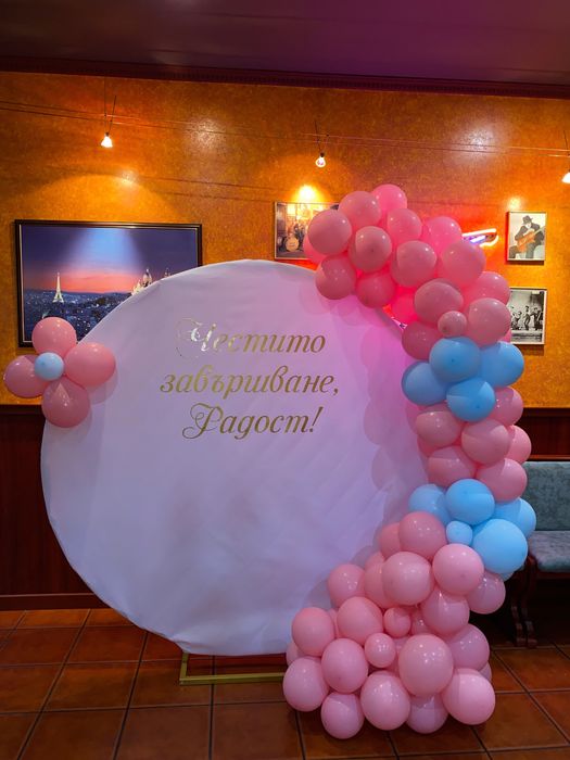Декорация с балони